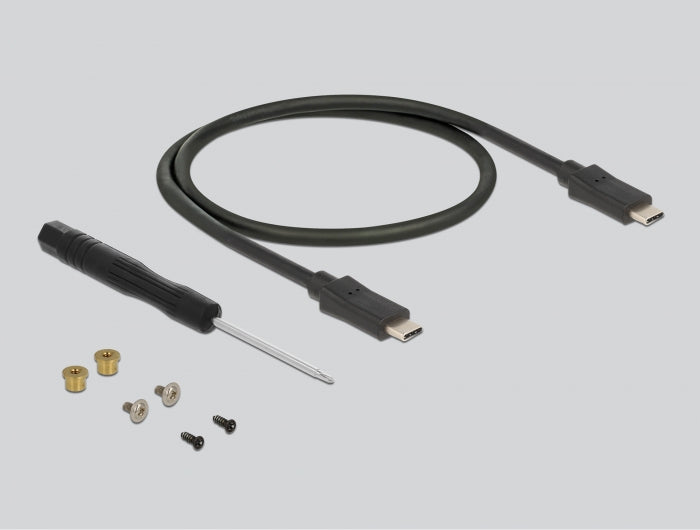 DeLOCK M.2 SATA zu USB 3.2 Gen2 Gehäuse – 1-Bay SSD-Gehäuse – für M.2 SATA (SATA III)