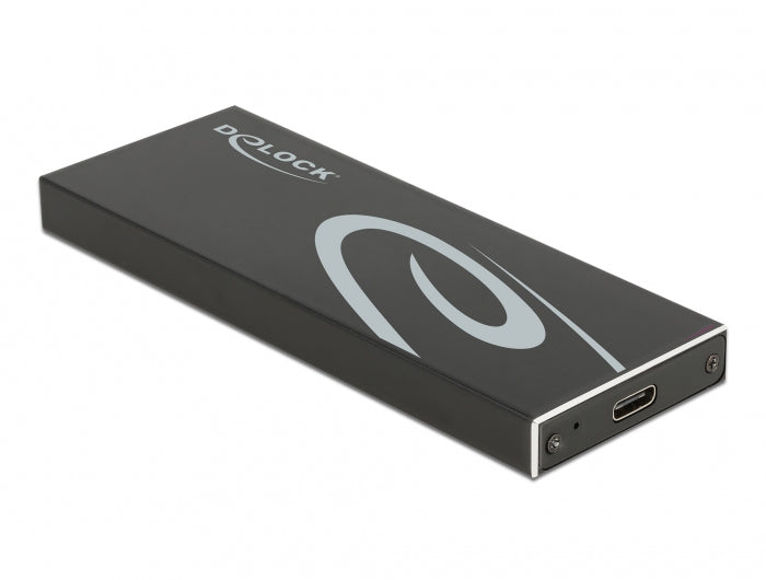 DeLOCK M.2 SATA zu USB 3.2 Gen2 Gehäuse – 1-Bay SSD-Gehäuse – für M.2 SATA (SATA III)