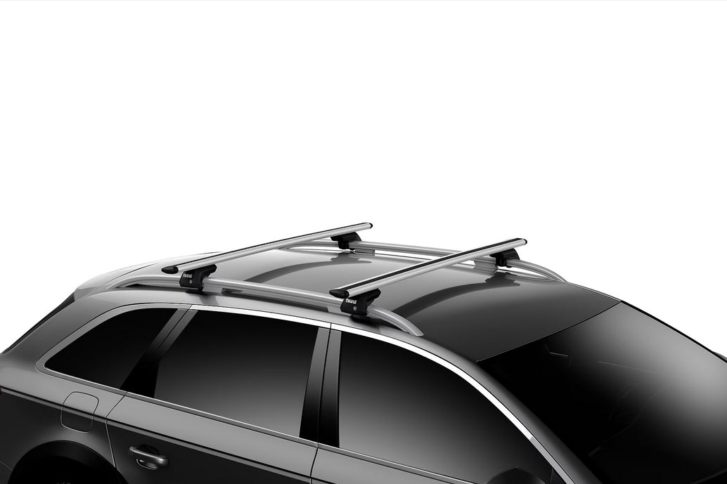 Thule Fussatz – abschliessbar – für WingBar Evo/WingBar/WingBar Edge und andere – bis 100 kg – schwarz – 4 Stk.