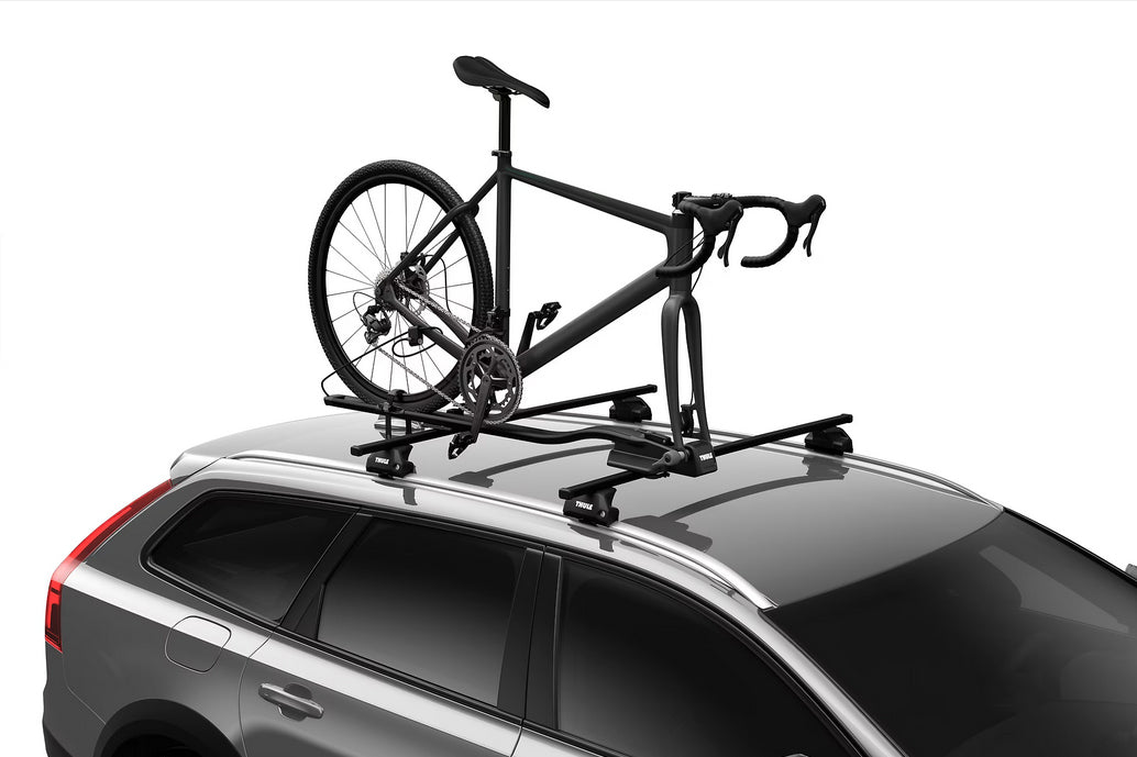 Thule Adapter – Dachhalterung, senkrecht, Vordergabel/Rad – für FastRide/TopRide – schwarz – 1 Stk.