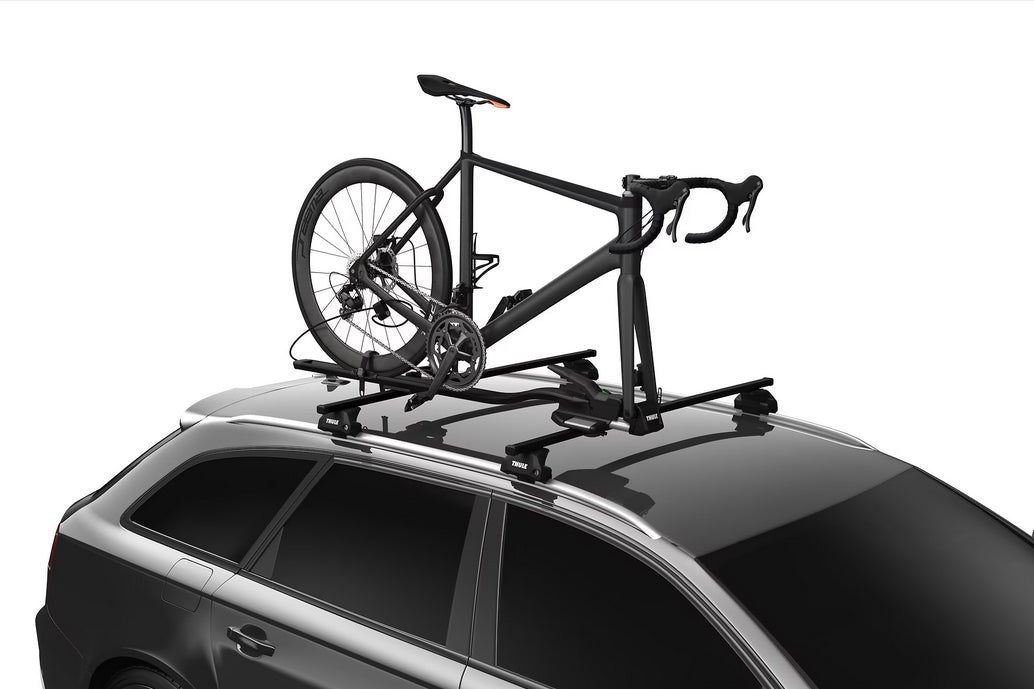 Thule Adapter – Dachhalterung, senkrecht, Vordergabel/Rad – für FastRide/TopRide – schwarz – 1 Stk.