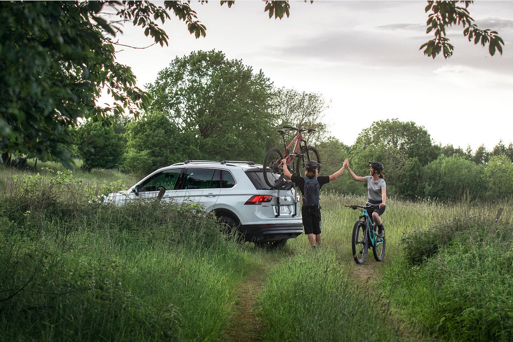 Thule Fahrradträger – für 2 Velos, Rahmen 22–80 mm – 120 × 59 × 127 cm – Aluminium – 1 Stk.