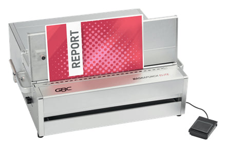 GBC MagnaPunch Elite Pro Stanzmaschine – für A4/A5, 30 Blatt, Rutschfeste Füsse