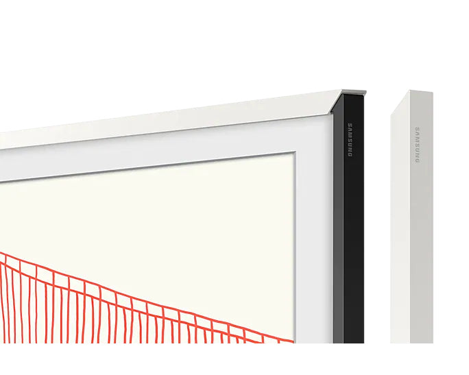 Samsung VG-SCFA50WTBXC Rahmen – Kunststoff – für The Frame LS03A (2021) und LS03B (2022–23) 50" – Weiss