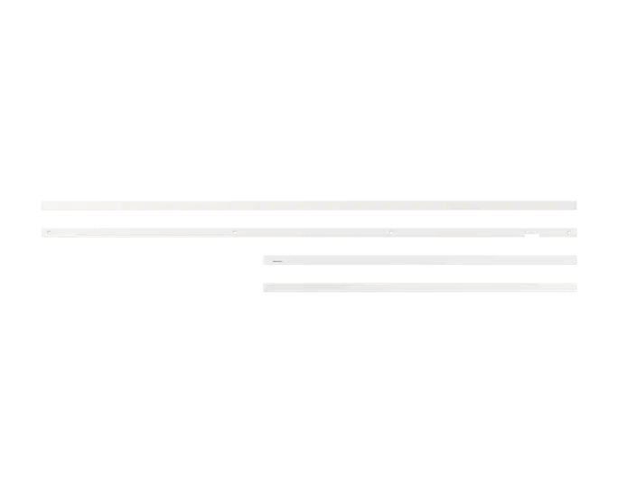 Samsung VG-SCFA50WTBXC Rahmen – Kunststoff – für The Frame LS03A (2021) und LS03B (2022–23) 50" – Weiss