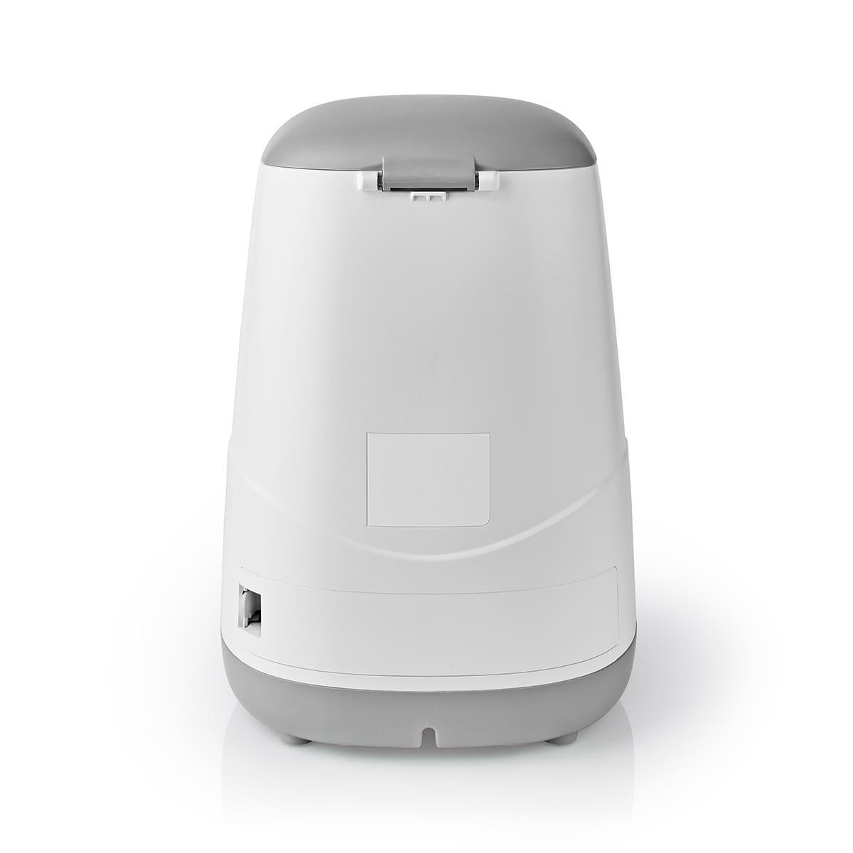 Nedis SmartLife – Zubehör – Futterspender, WLAN, 3,7 l – für Hunde und Katzen, Weiss/Grau