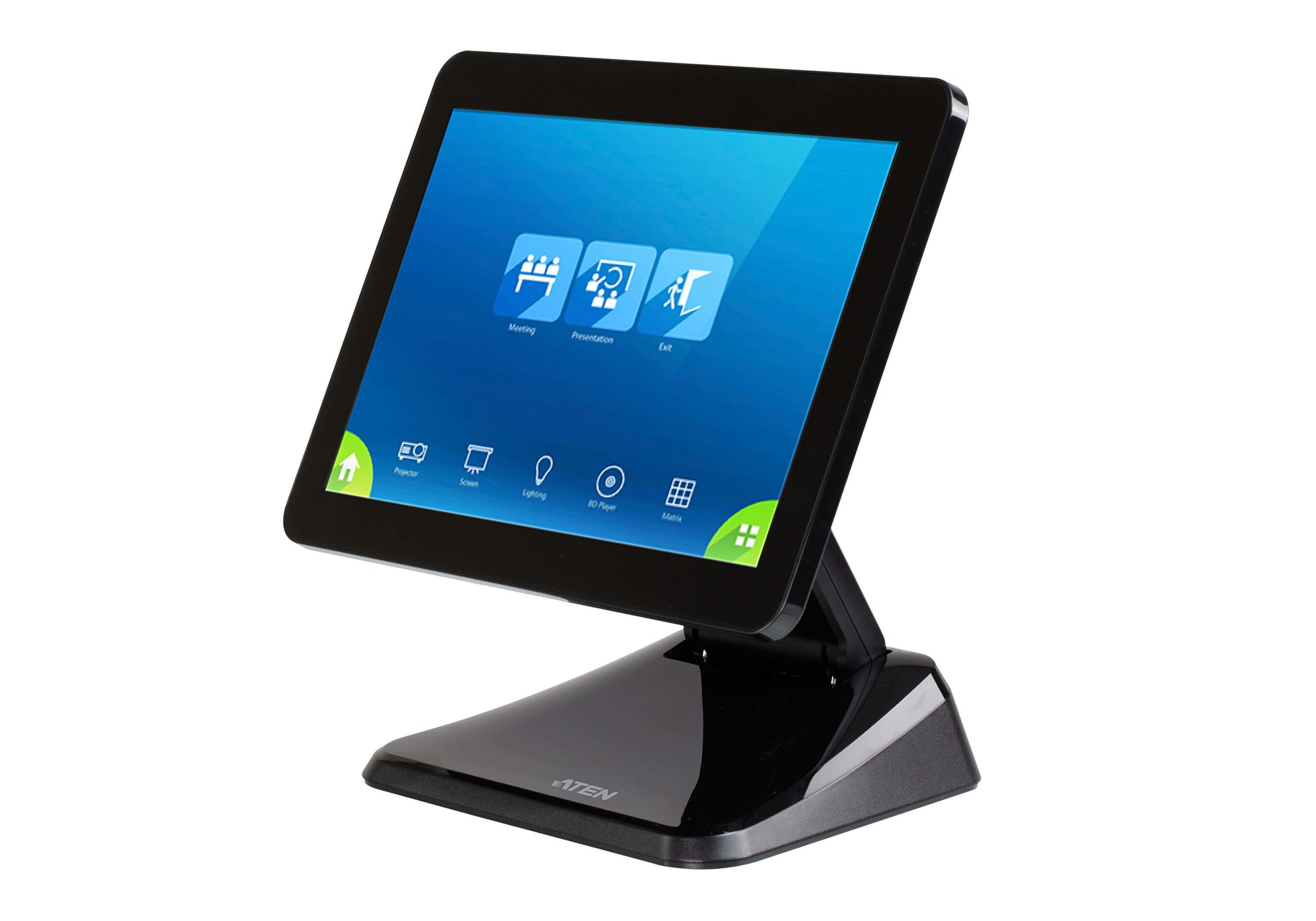 ATEN VK330 – Touchpanel – 10,1", PoE, Ethernet, Schwarz, für ATEN Kontrollsystem