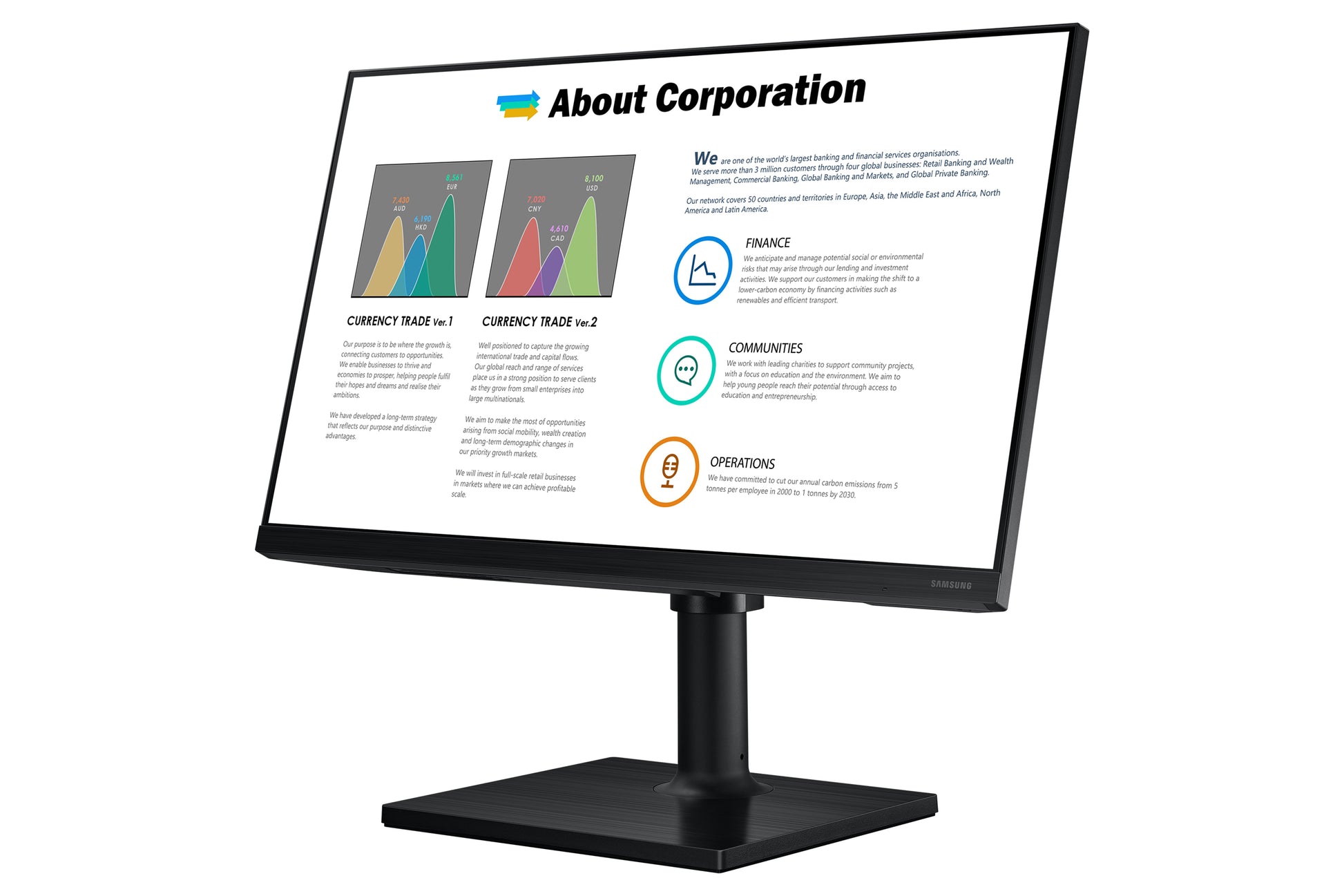 Samsung F27T450FQR – 27", 1920 × 1080 (Full HD), IPS