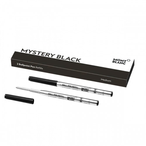 Montblanc Kugelschreiber-Mine – Schwarz, M, geruchsarm, 2 Stk.