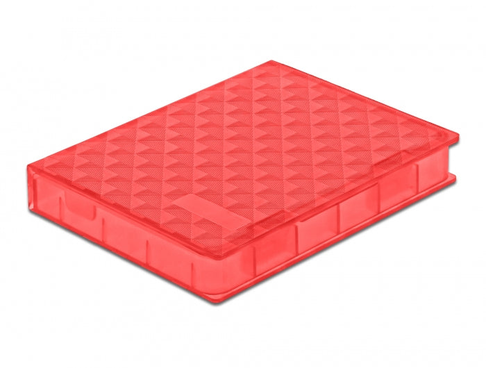 DeLOCK Schutzbox – 1× 2,5" HDD/SSD, Kunststoff, 80 × 105 × 15 mm
