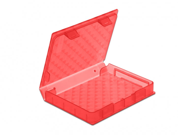 DeLOCK Schutzbox – 1× 2,5" HDD/SSD, Kunststoff, 80 × 105 × 15 mm