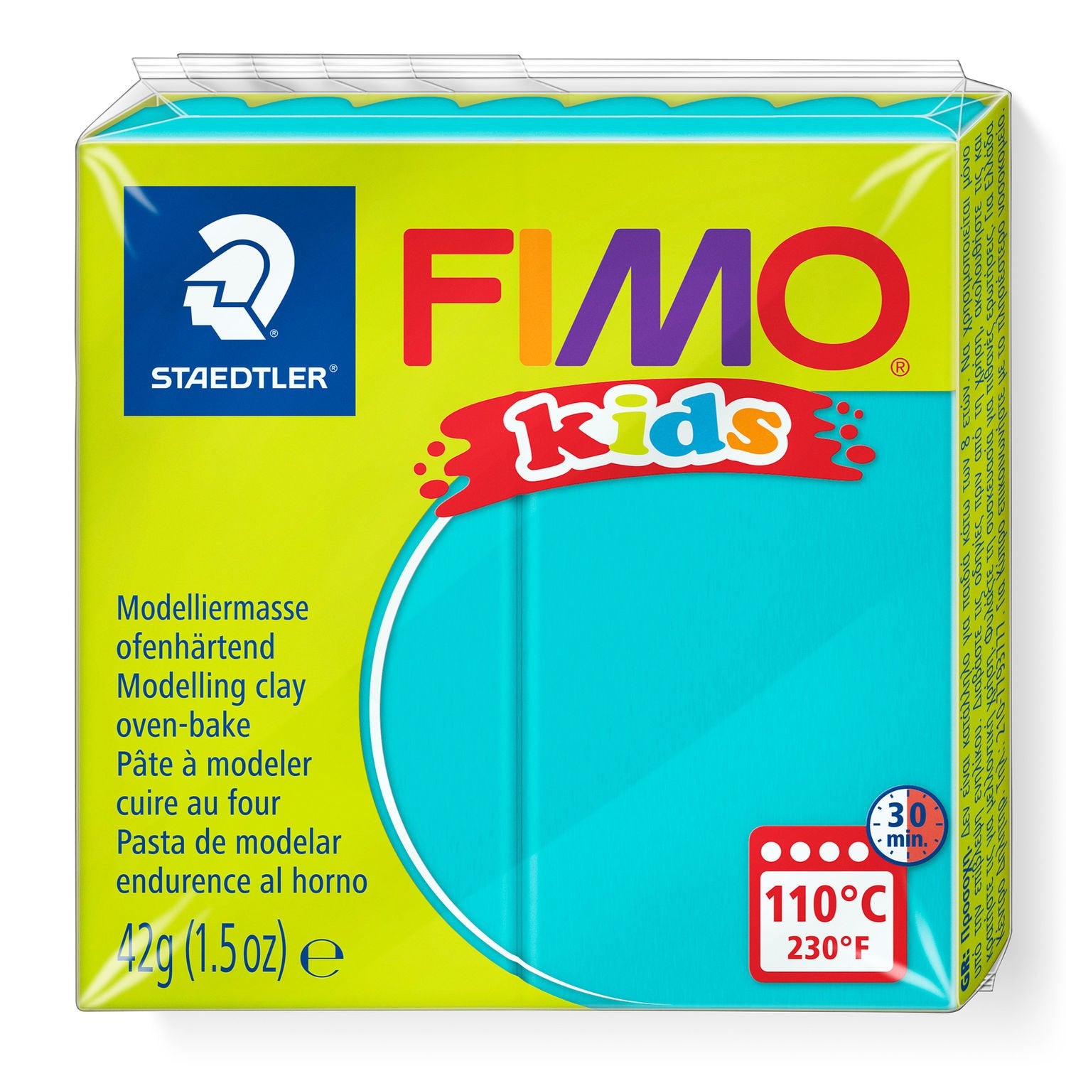Staedtler Modelliermasse, Türkis, ofenhärtend (110 °C, 30 min), 42 g