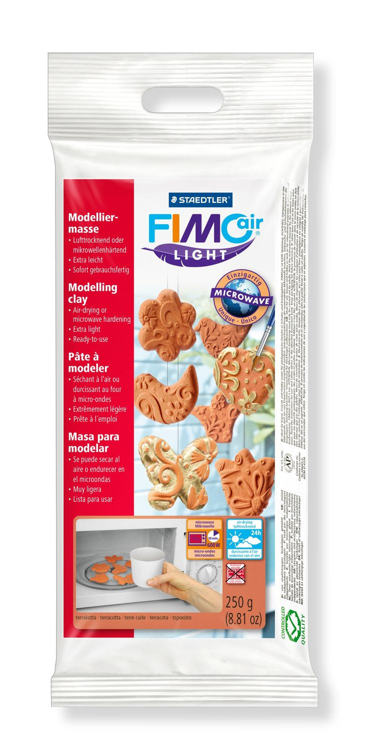 Staedtler Modelliermasse, Terrakotta, lufthärtend, 24 h, 250 g, 1 Stk., 8131
