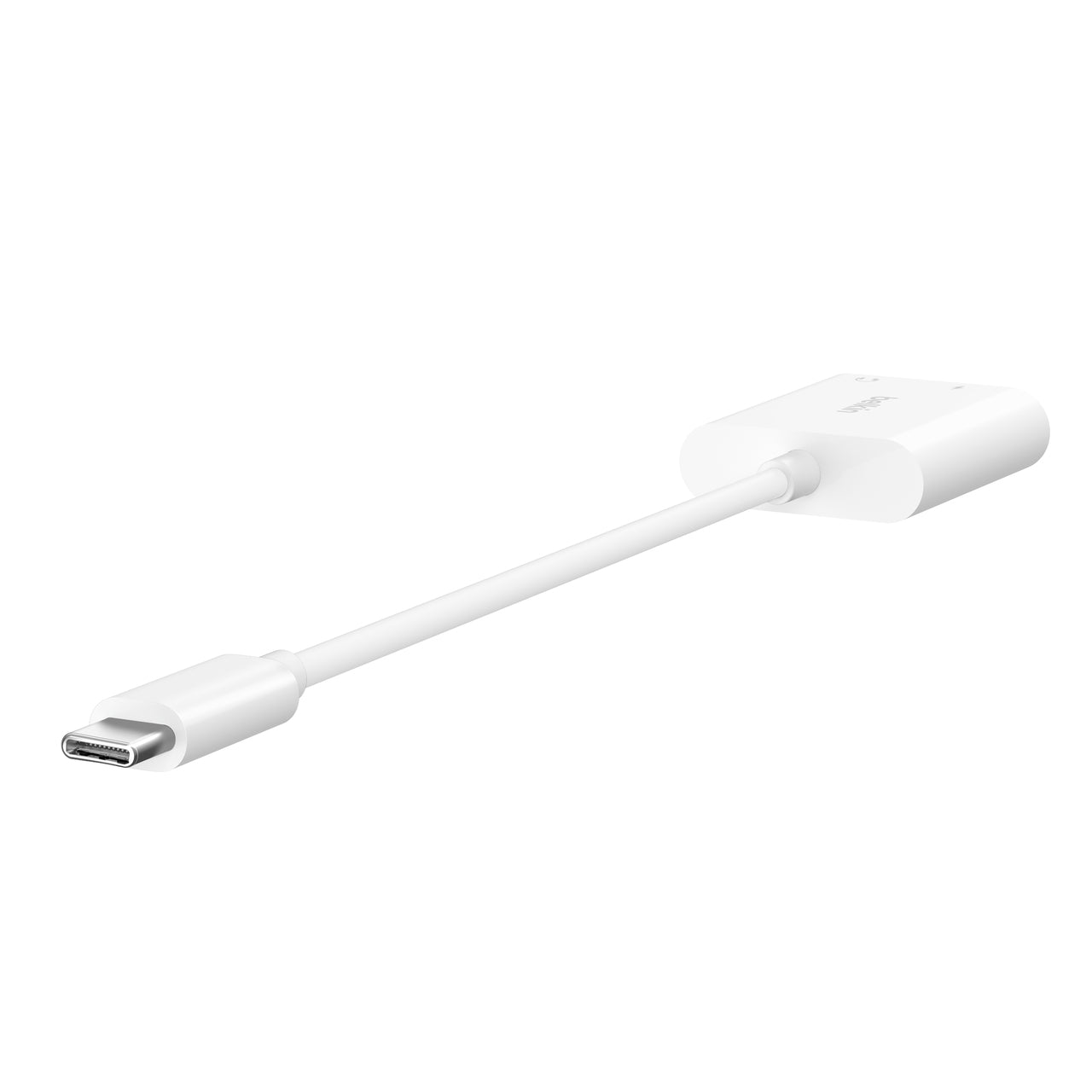 Belkin RockStar USB-C Multiport-Adapter – USB-C zu 3,5 mm + USB-C (PD 60 W) – für iPhone & Android