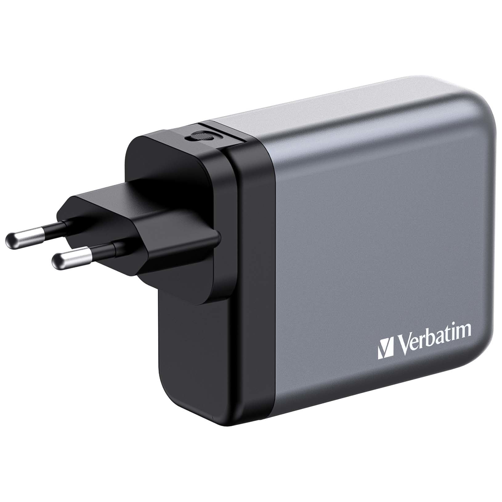 Verbatim 32203 Ladegerät – 140 W, 3× USB-C + 1× USB-A, PD, QC, PPS, GaN
