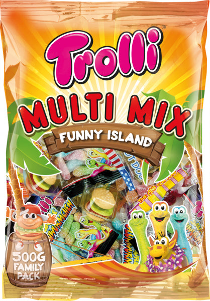 Trolli Multi Mix Gummibonbons – 500 g