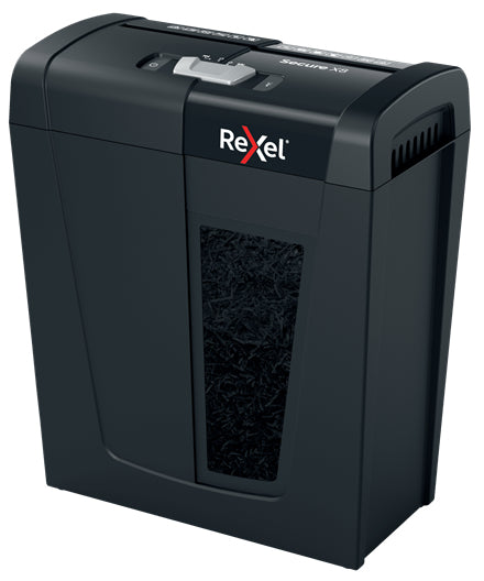 Rexel Secure X8 – Aktenvernichter, DIN P-4, Partikelschnitt 4 × 40 mm, 8 Blatt, 10 l, A4