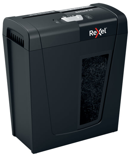 Rexel Secure X8 – Aktenvernichter, DIN P-4, Partikelschnitt 4 × 40 mm, 8 Blatt, 10 l, A4