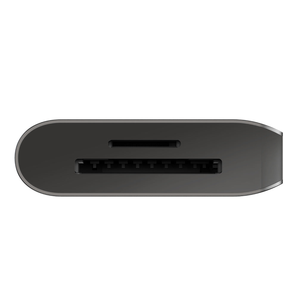 Belkin AVC009btSGY Multiport-Adapter – USB-C, 1× HDMI, 2× USB-A, 100 W PD, SD/microSD, 3,5 mm Audio