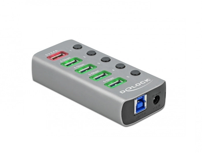 DeLOCK USB-Hub – USB 3.0, 4× USB-A