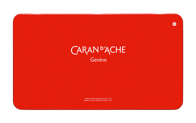 Caran d-Ache Caran d'Ache Buntstifte – 80 Farben, im Metalletui, Ø 3,8 mm, FSC