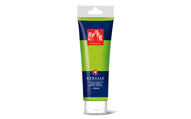 Caran d-Ache Acrylfarbe – Maigrün, 250 ml