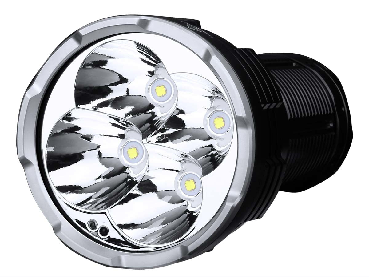 Fenix Taschenlampe LR50R – 12000 lm, 950 m, IP68, Akku & USB, 8 Modi – Schwarz
