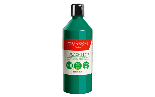 Caran d-Ache Caran d'Ache – Gouache – Smaragdgrün, 500 ml