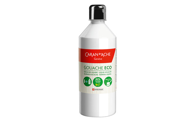 Caran d-Ache Caran d'Ache – Gouache – Weiss, 500 ml