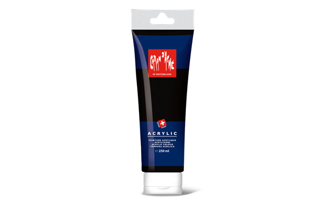 Caran d-Ache Caran d'Ache – Acrylfarbe – Schwarz, 250 ml