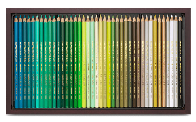 Caran d-Ache Caran d'Ache Aquarellfarbstifte Supracolor Soft Collection Wonder Forest Limited Edition – Ø 3,8 mm, FSC