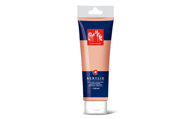 Caran d-Ache Caran d'Ache – Acrylfarbe – Fleischfarbig, 250 ml