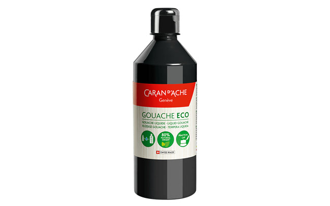 Caran d-Ache Caran d'Ache – Gouache – Schwarz, 505 ml