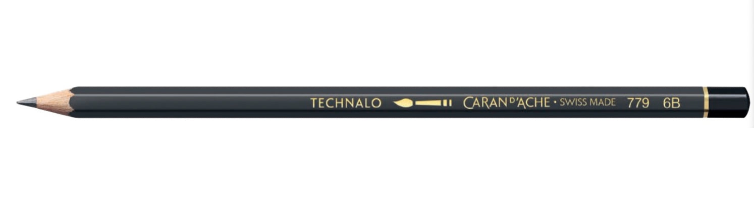 Caran d-Ache Technalo Bleistift 6B, Jumbo