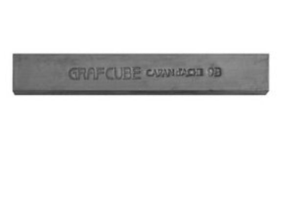 Caran d-Ache Graphit Graphcube 782.259 – Graphitstange, 9B, Breite 15 mm, graphit, 1 Stück