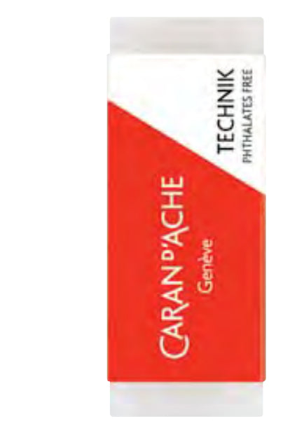 Caran d-Ache Caran d'Ache Radierer – für Bleistifte – 60 × 23 × 13 mm – Kautschuk – Transparent