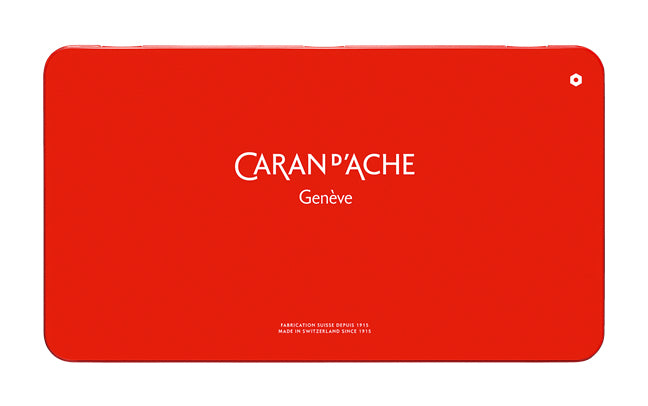 Caran d-Ache Caran d'Ache Aquarellfarbstifte Supracolor Soft – 120 Farben, im Metalletui, Ø 3,8 mm, FSC