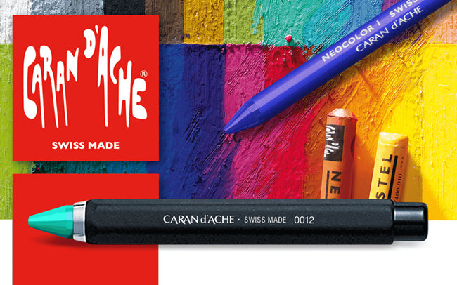 Caran d-Ache Caran d'Ache Kreidenhalter – für Kreiden bis Ø 9 mm – schwarzer Metallschaft
