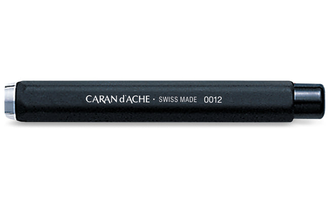 Caran d-Ache Caran d'Ache Kreidenhalter – für Kreiden bis Ø 9 mm – schwarzer Metallschaft