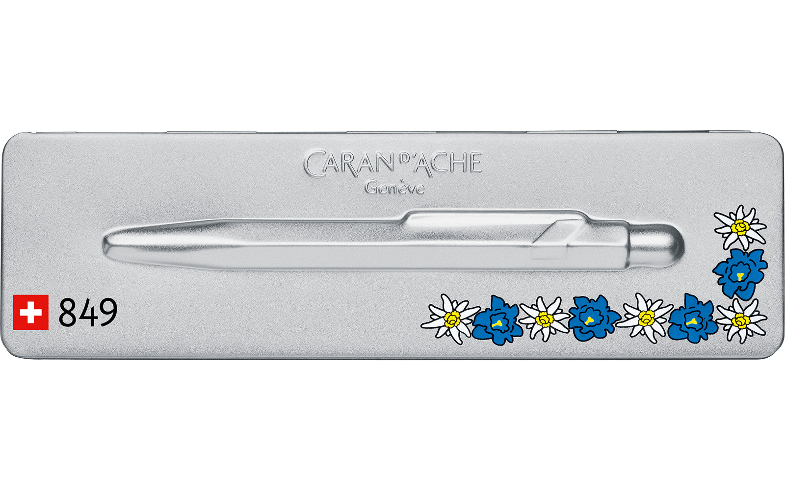 Caran d-Ache Caran d'Ache Kugelschreiber – Mehrfarbig, Aluminium