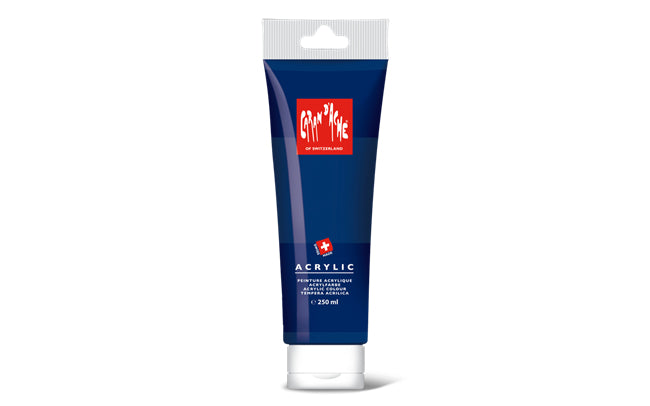 Caran d-Ache Caran d'Ache – Acrylfarbe – Nachtblau, 250 ml