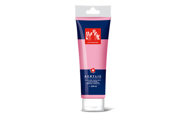 Caran d-Ache Caran d'Ache – Acrylfarbe – Rosa, 250 ml