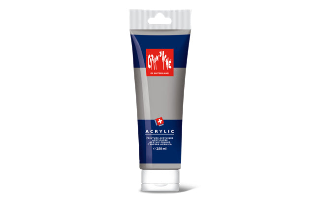 Caran d-Ache Caran d'Ache – Acrylfarbe – Hellgrau, 250 ml