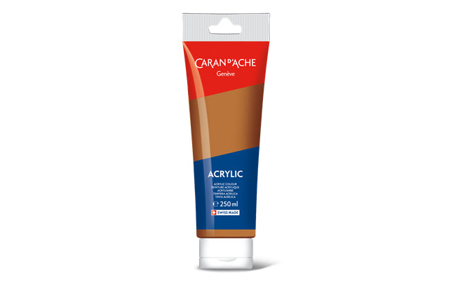Caran d-Ache Caran d'Ache – Acrylfarbe – Siena Natur, 250 ml