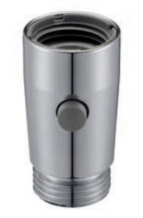 NEOPERL Durchflussbegrenzer Ecobooster Shower – 5 l/min, Kunststoff, Chrom, für G 1/2