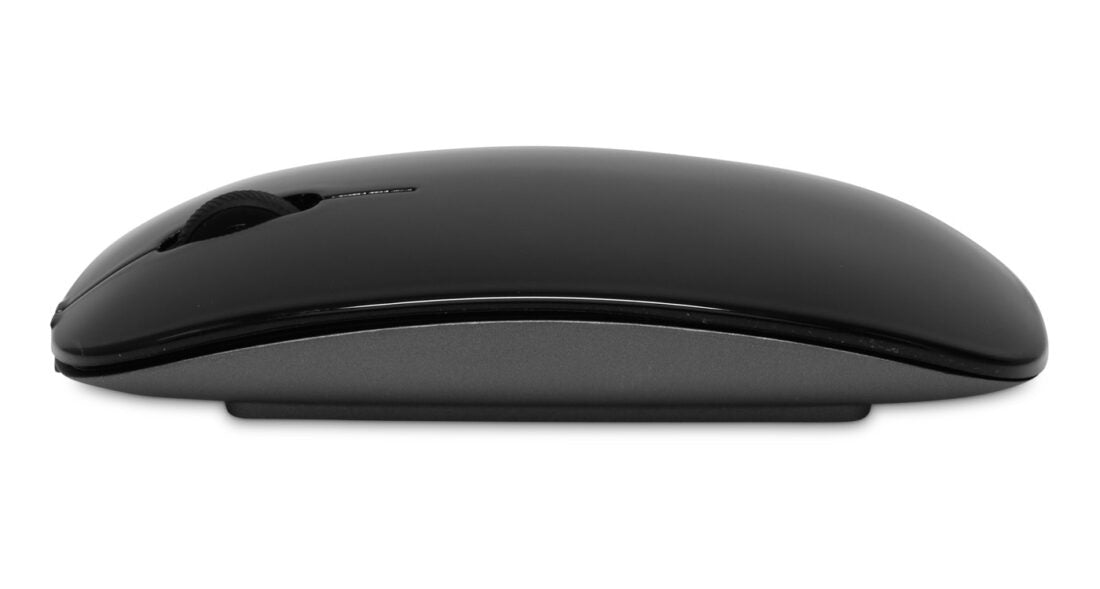 LMP Master Business-Maus – kabellos, USB-C, 1'600 dpi, 2 Tasten, beidhändig, wiederaufladbar, schwarz