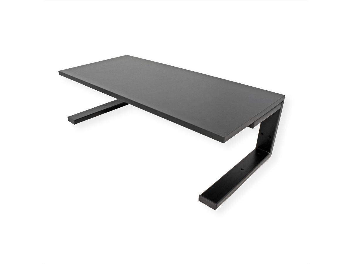 ROLINE Monitor-Tischständer – freistehend – bis 20 kg – höhenverstellbar – schwarz – für Monitore