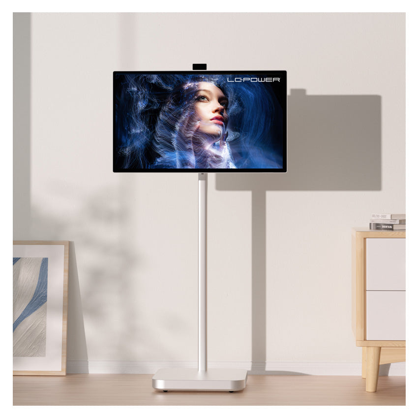 LC-Power Tragbarer Monitor – LC-M32S4K, 3840 × 2160, Silber