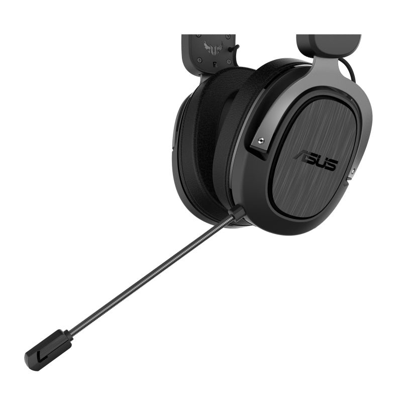 ASUS TUF H3 Wireless Gaming-Headset – Over-Ear, Stereo, BT, für PC, PlayStation 5, Nintendo Switch, Grau
