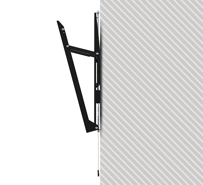 B-Tech Wandhalterung – Neigbar – 65–100" – VESA 200×1000–1000×600 – bis 130 kg – BT9910/B, Schwarz